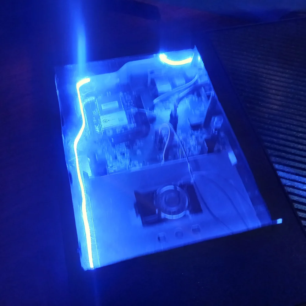 2015 sparkly Blue xbox one console